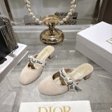 Dior Leather women 3.5cm sandal shoes HG26092964