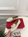 Salvatore Leather Ferragamo women flat shoes HG26101412