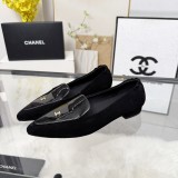 Chanel Leather women flat shoes HG26083161