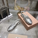 Miu Leather Miu women sandal shoes HG26101148
