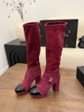 Chanel Leather women long boots HG26101710