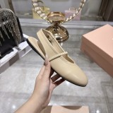 Miu Leather Miu women sandal shoes HG26101147
