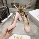 Dior Leather women 3cm high heel shoes HG26092140