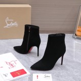 Christian Leather Louboutin women boots HG26100711