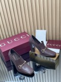 Gucci Leather women 6cm high heel shoes HG26090420