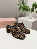 Miu Leather Miu women high heel shoes HG26101530