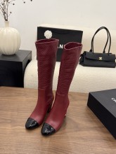 Chanel Leather women long boots HG26091943