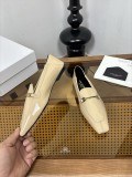 YSL Leather women flat shoes HG26082827
