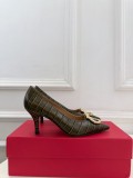 Salvatore Leather Ferragamo women 4.5cm high heel shoes HG26090151