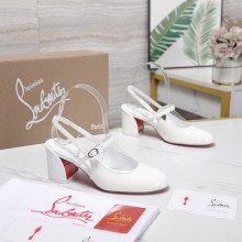 Christian Leather Louboutin women 5.5cm high heel shoes HG26102929