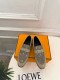 Hermes Leather women flat shoes HG26102644