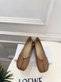 Maison Leather Margiela women flat shoes HG26092169