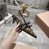 Miu Leather Miu women sandal shoes HG26102625
