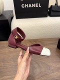Chanel Leather women flat shoes HG26083117