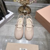 Miu Leather Miu women sandal shoes HG26101144