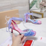 Christian Leather Louboutin women 1.5cm high heel shoes HG26102746