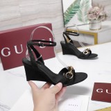 Gucci Leather women 8cm high heel sandal shoes HG26083133