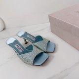 Jimmy Leather Choo women 7cm high heel sandal shoes HG26102537