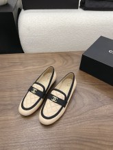 Chanel Leather women flat shoes HG26082814