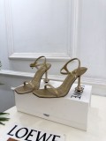 Salvatore Leather Ferragamo women 9cm high heel sandal shoes HG26101407