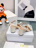 Dior Leather women sandal shoes HG26082705