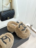 Chanel Leather women high heel shoes HG26090322