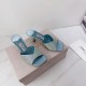 Jimmy Leather Choo women 7cm high heel sandal shoes HG26102537