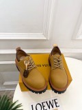 Louis Leather Vuitton men flat shoes HG26081623