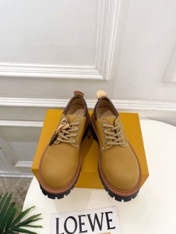 Louis Leather Vuitton men flat shoes HG26081623