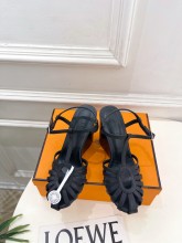 Hermes Leather women sandal shoes HG260820130