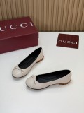 Gucci Leather women flat shoes HG26082040
