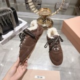 Miu Leather Miu women sport shoes HG26091910