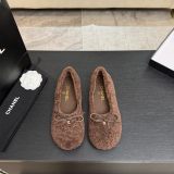 Chanel Leather women flat shoes HG26100609