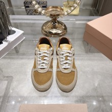 Miu Leather Miu women sport shoes HG26081625