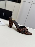 YSL Leather women 7.5cm high heel shoes HG26082617