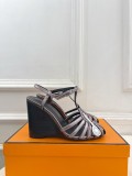 Hermes Leather women sandal shoes HG260820131