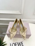 Jimmy Leather Choo women 7cm high heel sandal shoes HG26081619