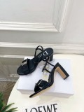 Dior Leather women 8.5cm high heel sandal shoes HG26081521