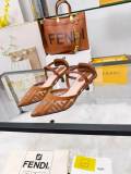 Fendi Leather women flat shoes HG26082502