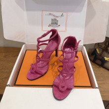 Hermes Leather women flat shoes HG26082427