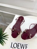 Celine Leather women sandal shoes HG26082449