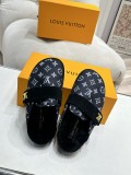 Louis Leather Vuitton women sandal shoes HG26100244