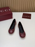 Gucci Leather women flat shoes HG26082040