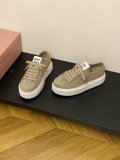 Miu Leather Miu women sport shoes HG26093001