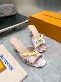 Louis Leather Vuitton women sandal shoes HG26100338