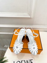 Hermes Leather women sandal shoes HG260820129