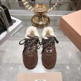 Miu Leather Miu women sport shoes HG26091910