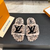 Louis Leather Vuitton women sandal shoes HG26082086