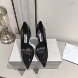 Jimmy Leather Choo women 10cm high heel shoes HG26082404