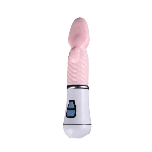 Multi-Speeds Tongue G-spot Massager Vibrating Dildo